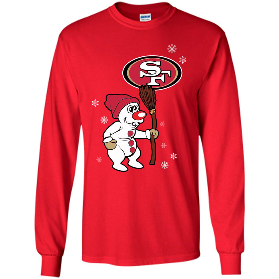San Francisco 49ers Snowman