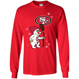 San Francisco 49ers Snowman