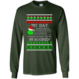 Mr Grinch my day I’m booked Christmas sweater PINGPONG