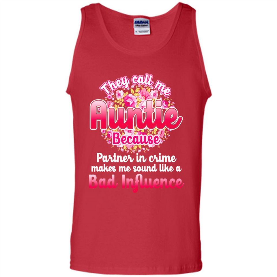 They Call Me Auntie Flower - Tank Top