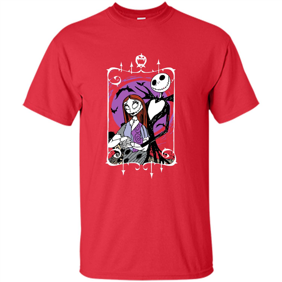 Disney Nightmare Before Christmas Jack And Sally T-Shirt - Shirt