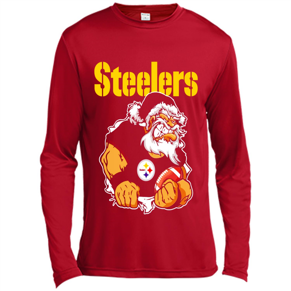 Grumpy Santa Claus Pittsburgh Steelers Football Team PINGPONG