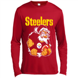 Grumpy Santa Claus Pittsburgh Steelers Football Team PINGPONG