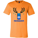 Bud Light Reinbeer Funny Beer Reindeer Christmas Sweatshirt - Canvas Unisex T-Shirt