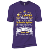 I'm A November Woman-Queen November - Premium Short Sleeve T-Shirt