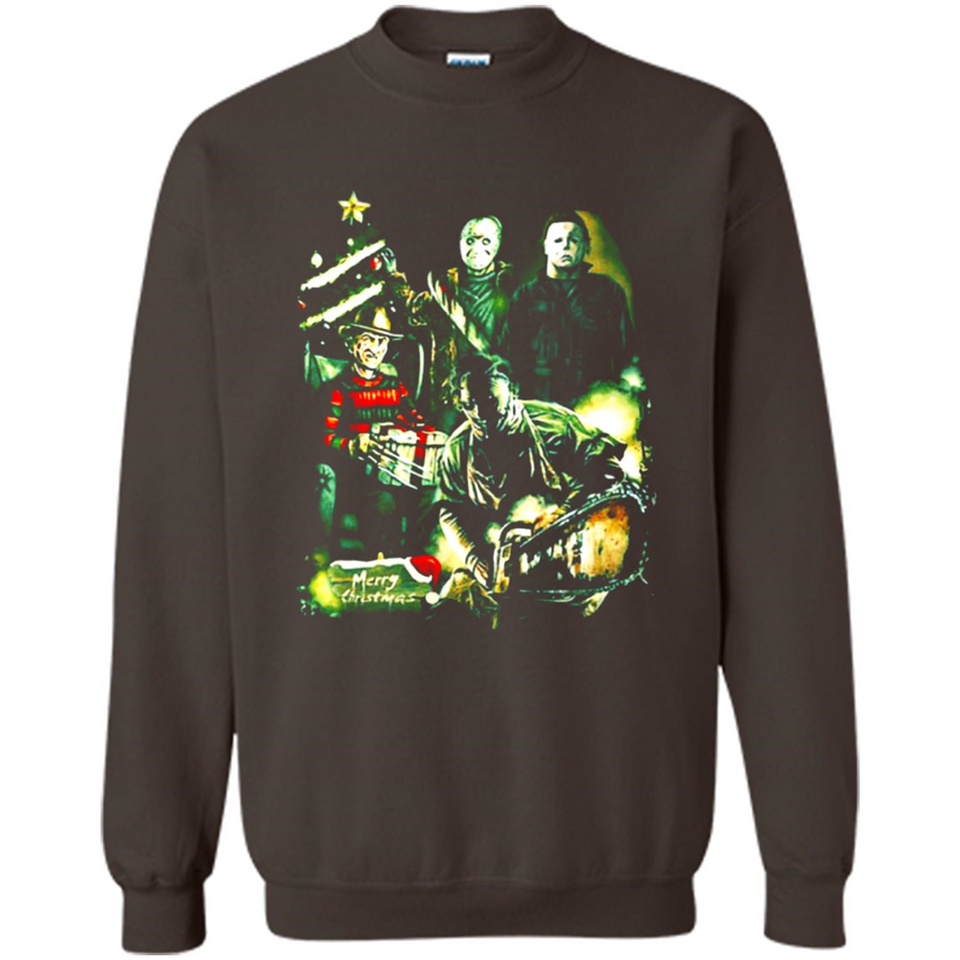 Merry Halloween Christmas Jason Michael Myers Leather Face Freddy PINGPONG