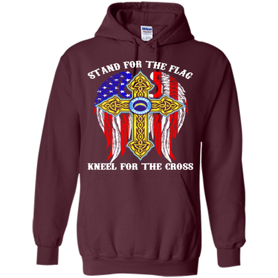 Chargers - stand for the flag kneel for the cross