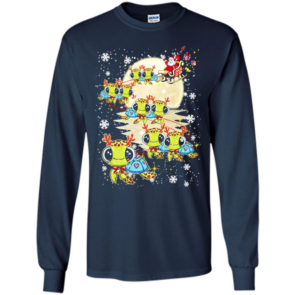 Turtles Merry Christmas - Turtles - Long Sleeve T-Shirt