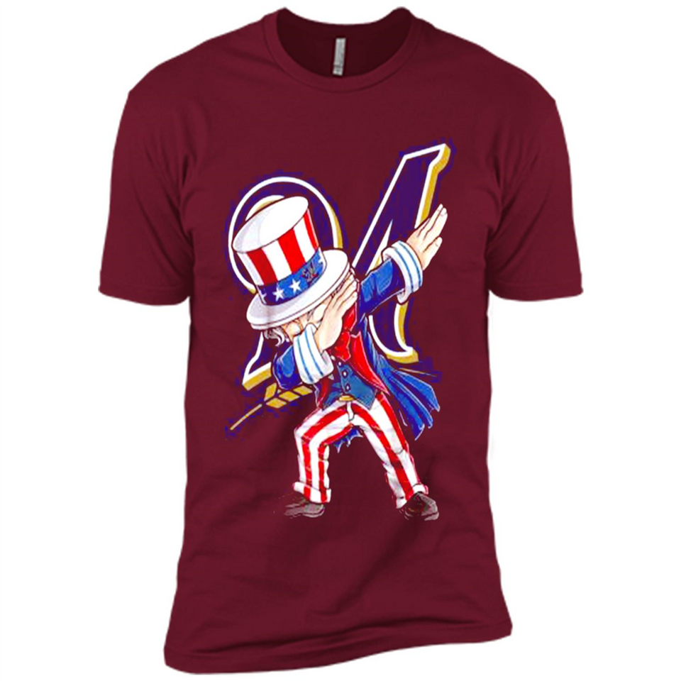 MLB MILWAUKEE BREWERS UNCLE SAM DABBING INDEPENDENCE DAY