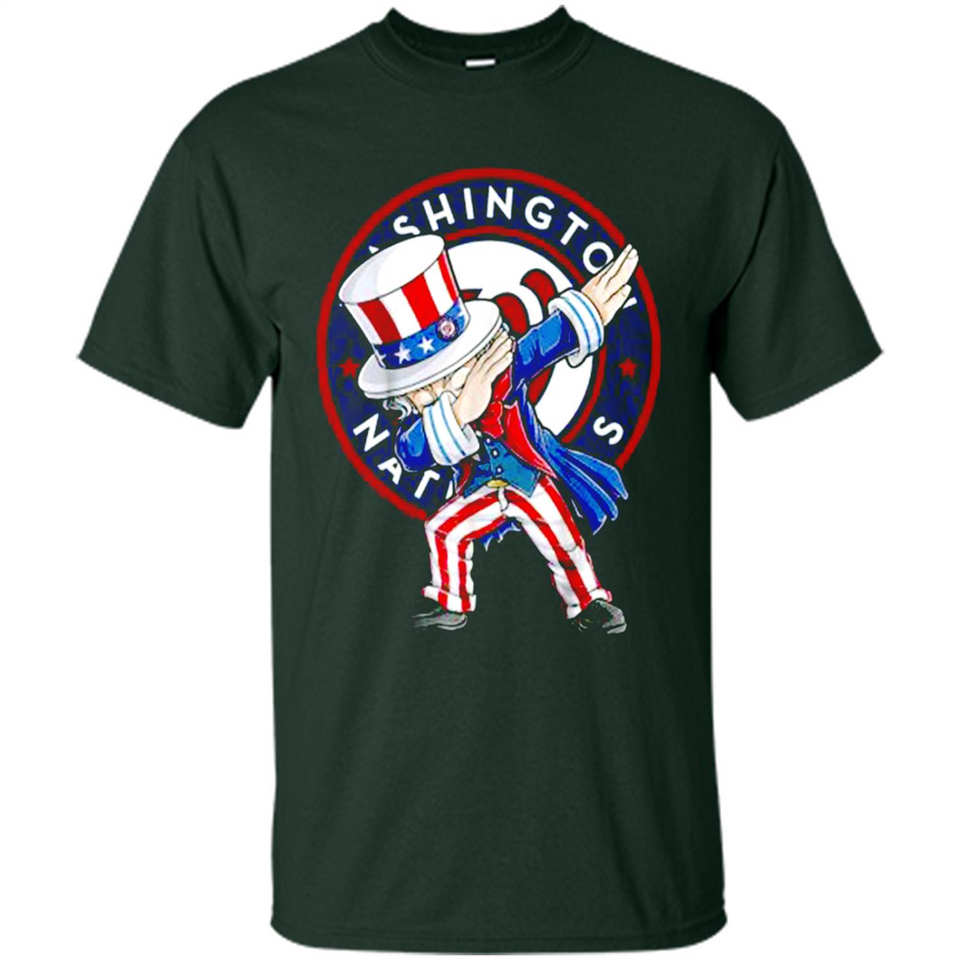 MLB WASHINGTON NATIONALS UNCLE SAM DABBING INDEPENDENCE DAY