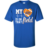 Oklahoma State Cowboys Football My Heart is on that Field - Shirt