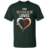 This Woman love Browns NFL football team - Shirt
