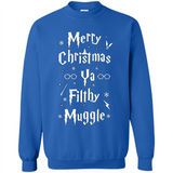 Merry Christmas Ya Filthy Muggle Christmas Sweatshirt PINGPONG