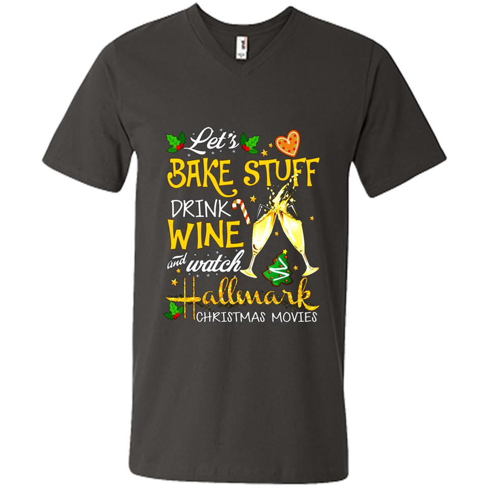 Let’s Bake Stuff Drink And Watch Hallmark Christmas Movies Sweatshirt PINGPONG