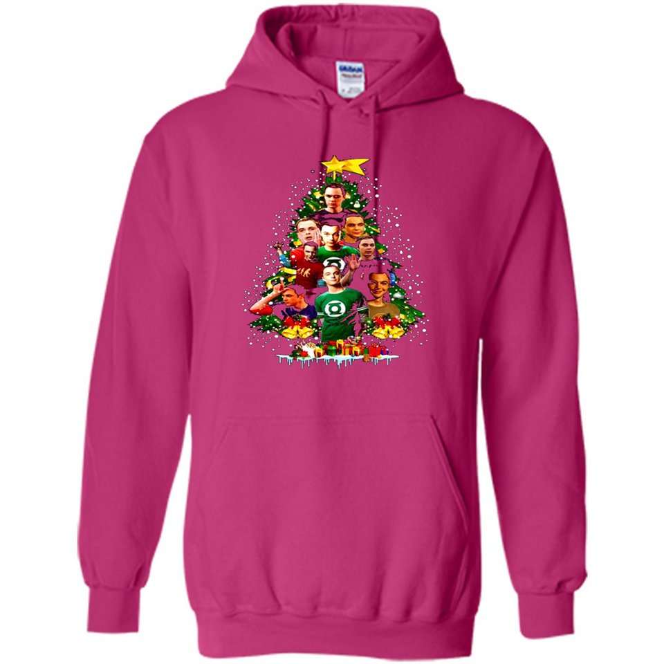 Sheldon Cooper Christmas tree sweater PINGPONG