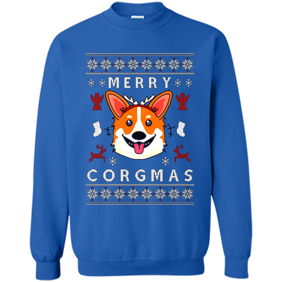 Merry Corgmas Christmas Corgi Christmas Sweatshirt 1 PINGPONG