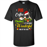 Pug Coffee Wonderful Christmas