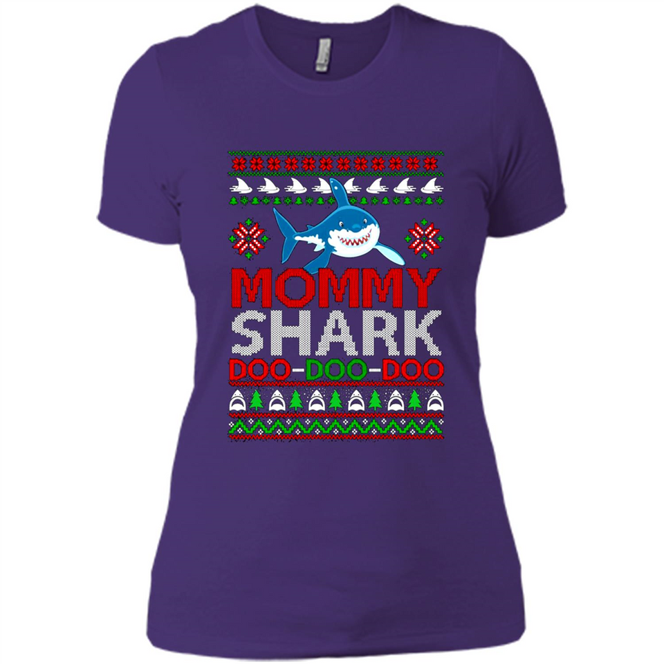 Mommy shark Doo Doo Doo Christmas sweatshirt PINGPONG