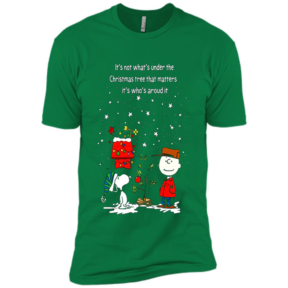 It’s Not What’s Under The Christmas Tree Snoopy Charlie Brown PING PONG
