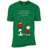 It’s Not What’s Under The Christmas Tree Snoopy Charlie Brown PING PONG