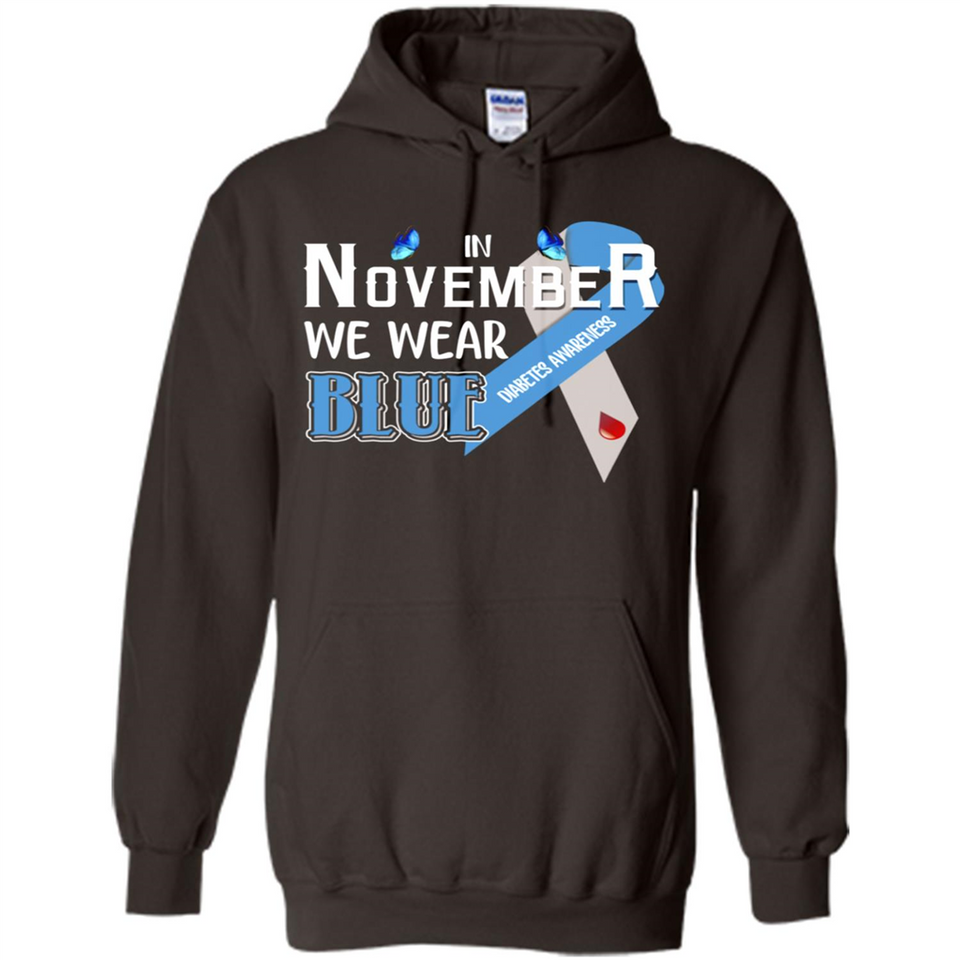 November We Wear Blue Diabetes Awareness