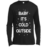 Baby It’s Cold Outside Christmas - Canvas Long Sleeve T-Shirt