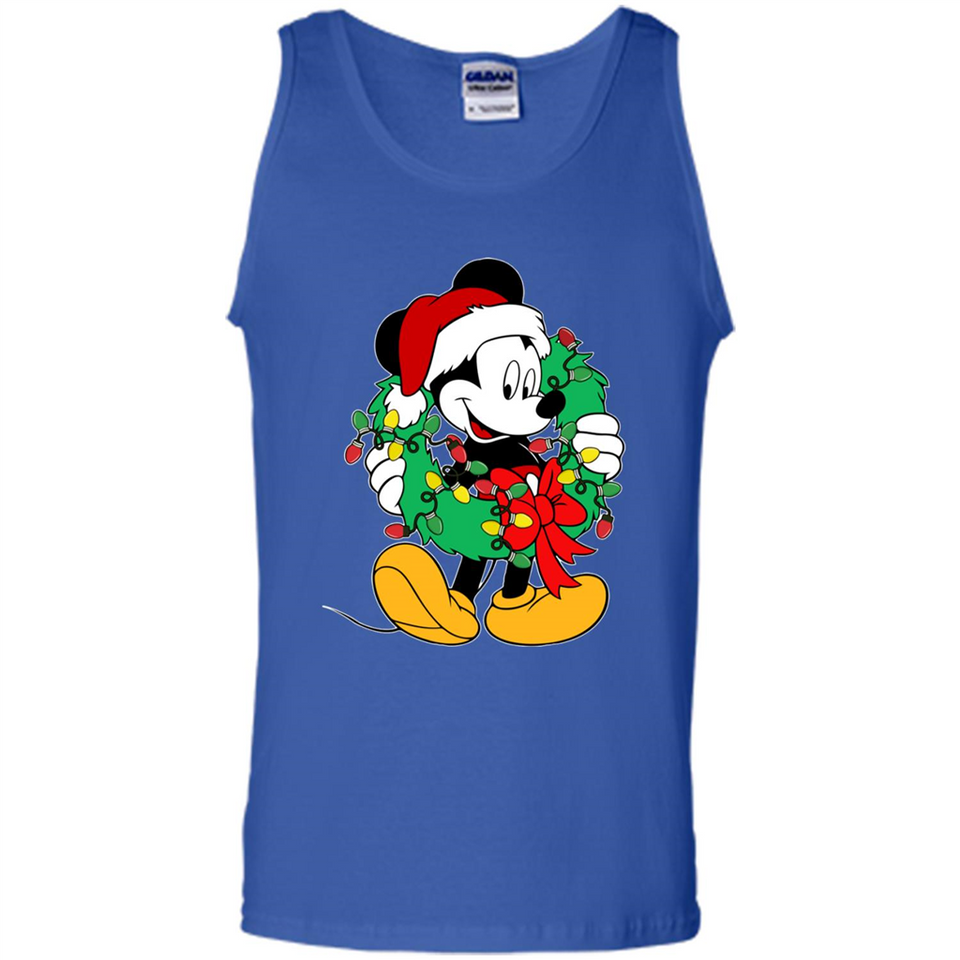 Mickey Mouse Merry Christmas Disney Sweatshirt - Tank Top