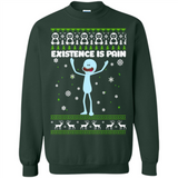 Mr Meeseeks Xistence Is Pain Ugly Christmas - Sweatshirt