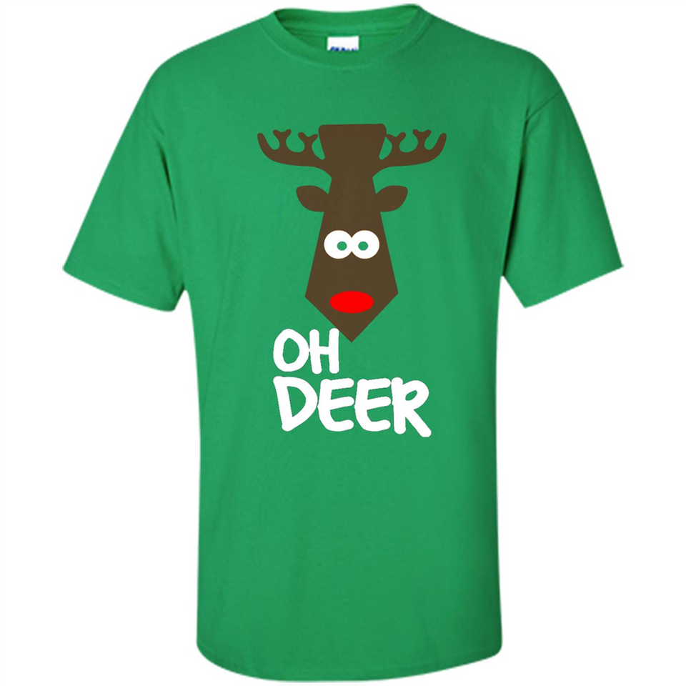 Oh Deer Christmas Reindeer Black mugs PINGPONG - Shirt