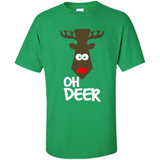 Oh Deer Christmas Reindeer Black mugs PINGPONG - Shirt