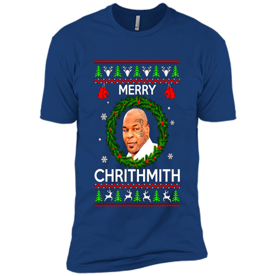 Mike Tyson Merry Chritmith Christmas Sweatshirt PINGPONG