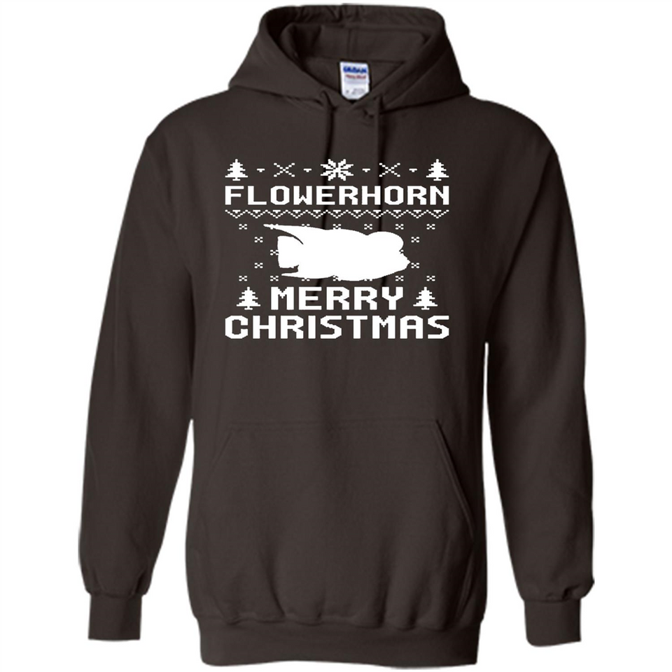 Flowerhorn Christmas T-shirt, Ugly Christmas Sweater - Hoodie
