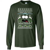 RICK AND MORTY-I TURNED MYSELF INTO A CHRISTMAS SWEATER MORTY UGLY XMAS SWEATER