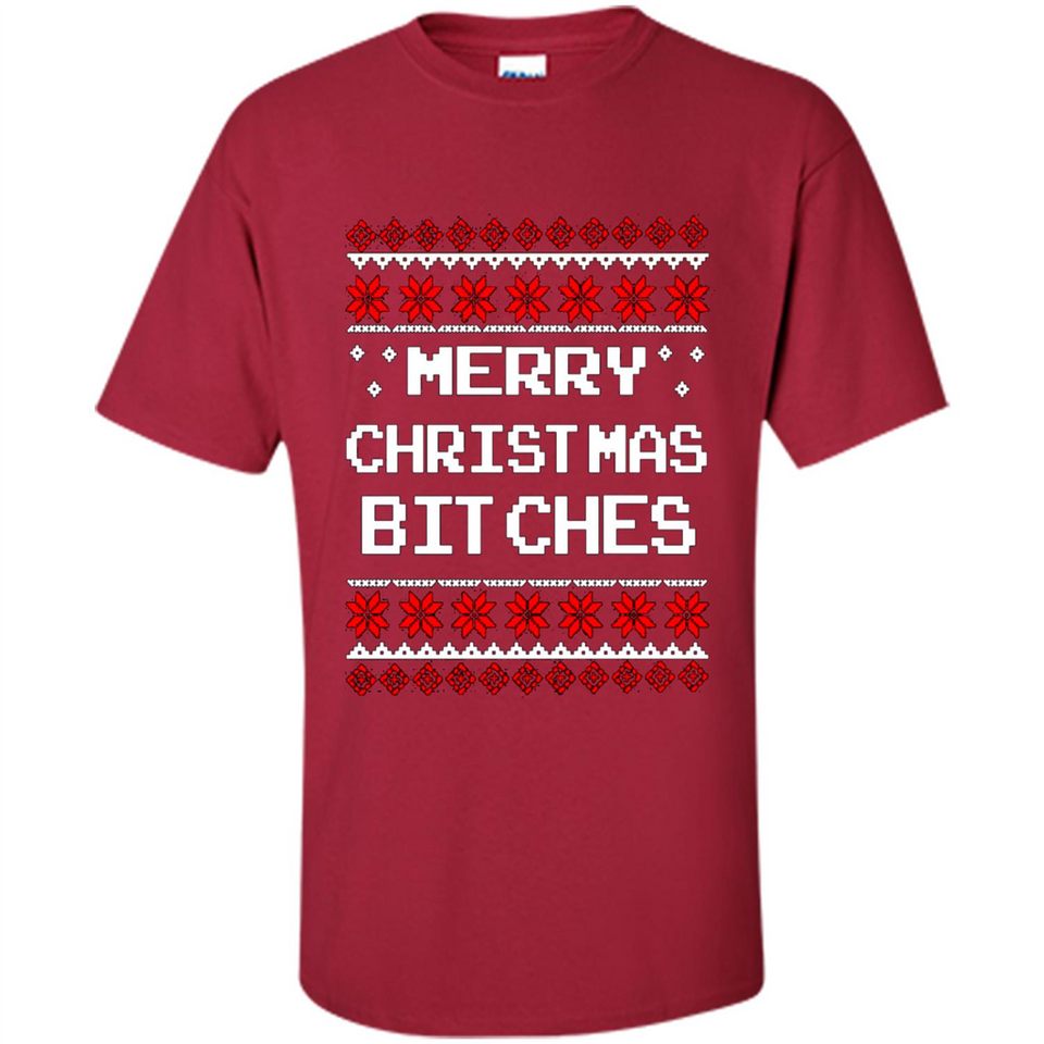 Merry Christmas Bitches ugly sweatshirt PINGPONG
