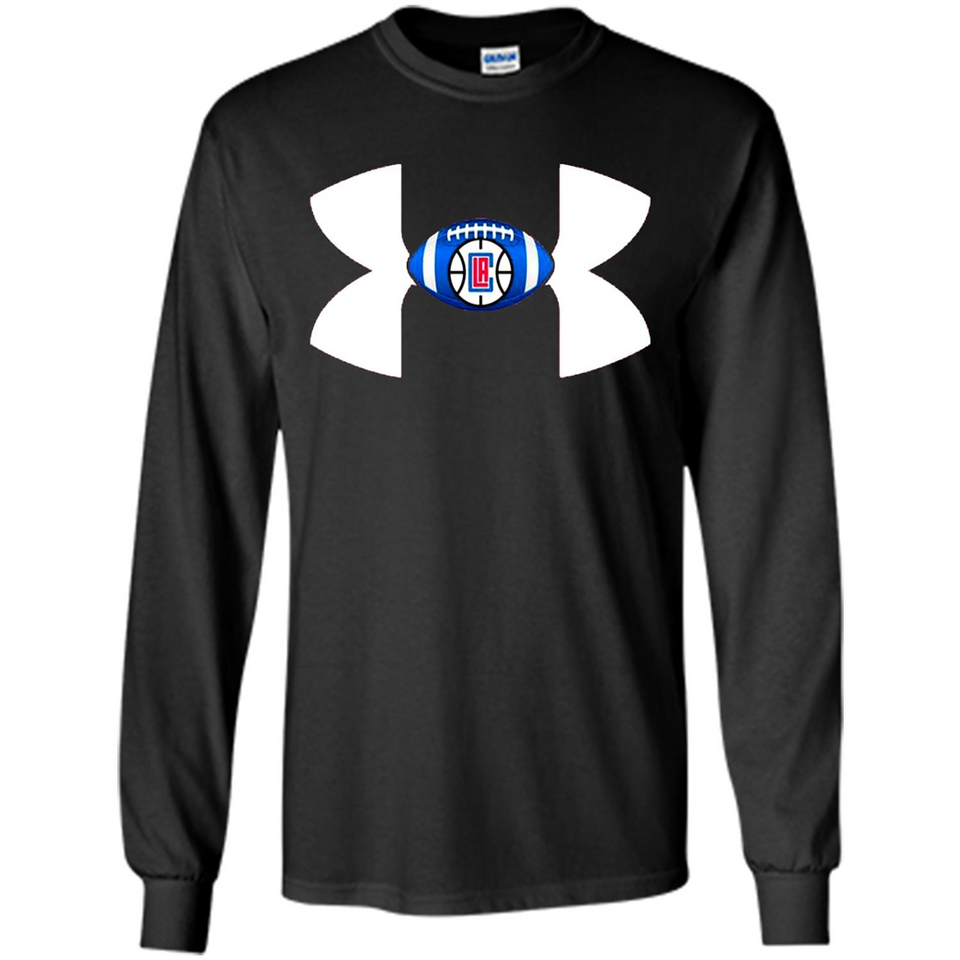 Los Angeles Clippers Under Armour Logo - Long Sleeve T-Shirt