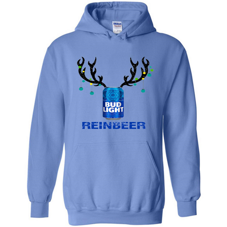 Bud Light Reinbeer Funny Beer Reindeer Christmas Sweatshirt - Hoodie