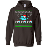 Narwhal christmas sweatshirt hoodie long PINGPONG - Hoodie