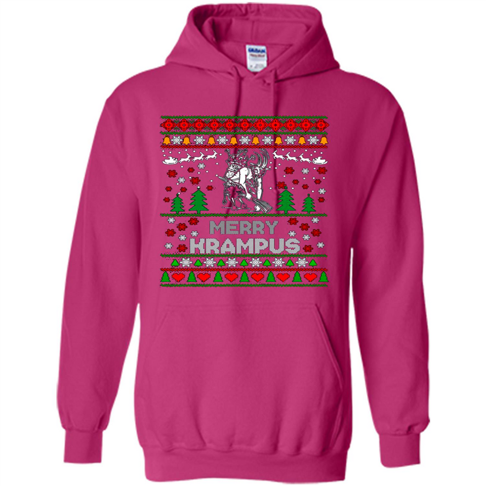 Merry Krampus Christmas sweatshirt PINGPONG