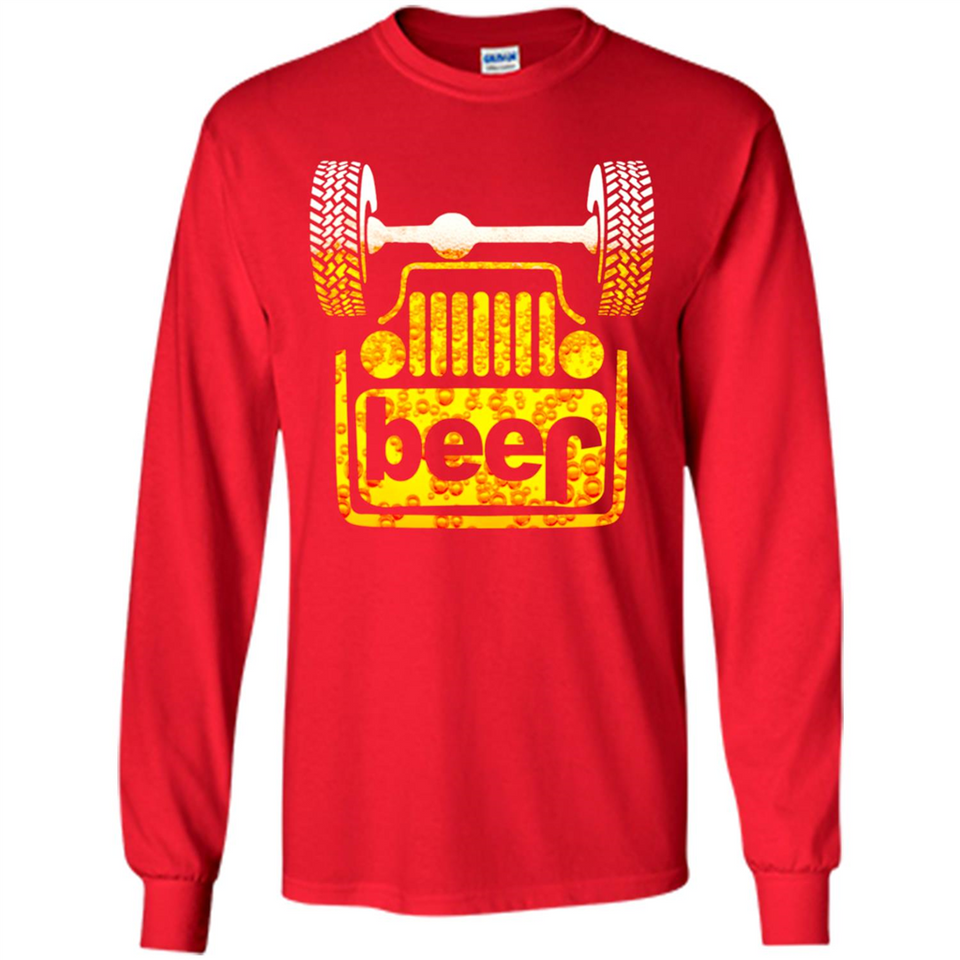 Jeep Reverse Beer Off Roading Funny Drinking