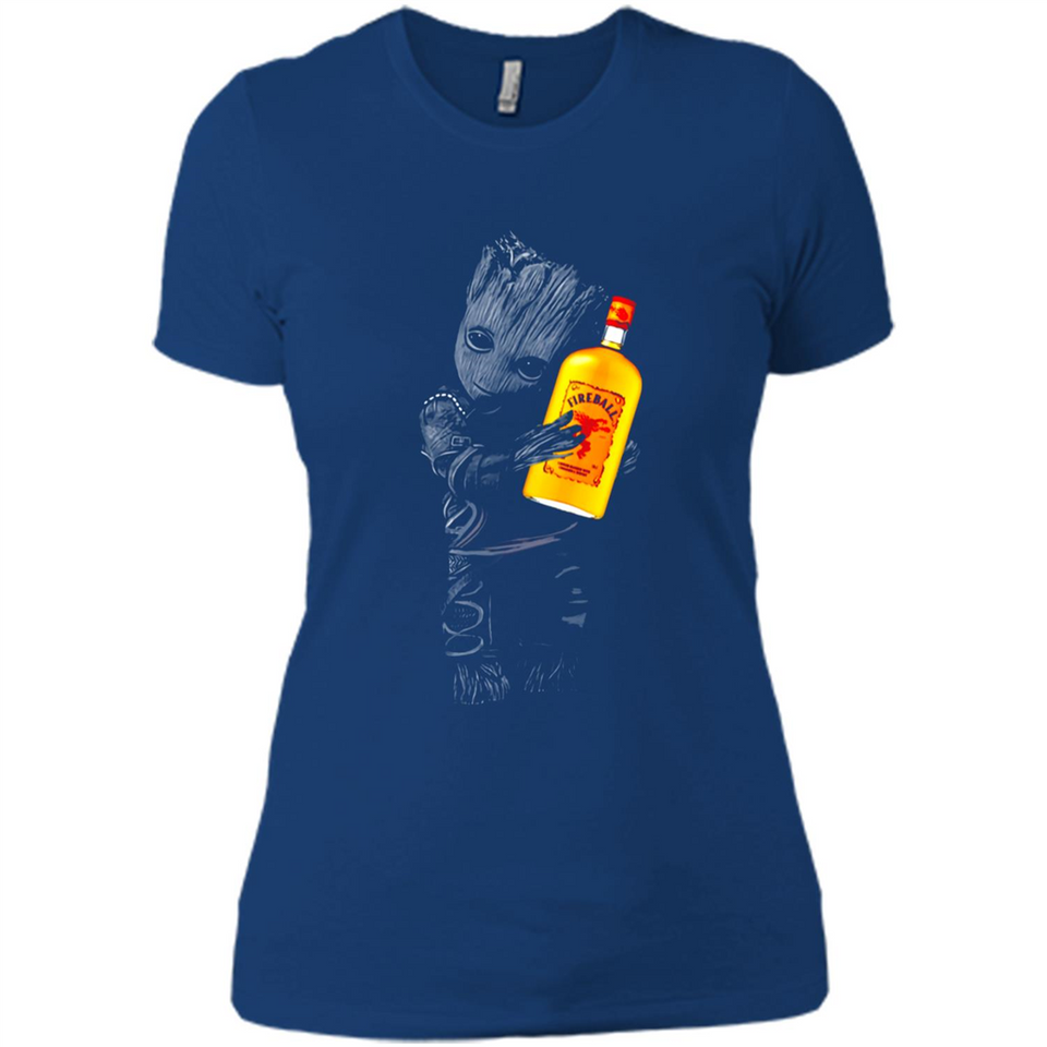 Groot hug Fireball Cinnamon Whisky PING PONG