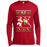 Santa vs Deer Football Ugly Christmas PINGPONG