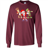 Dabbing Santa - Long Sleeve T-Shirt