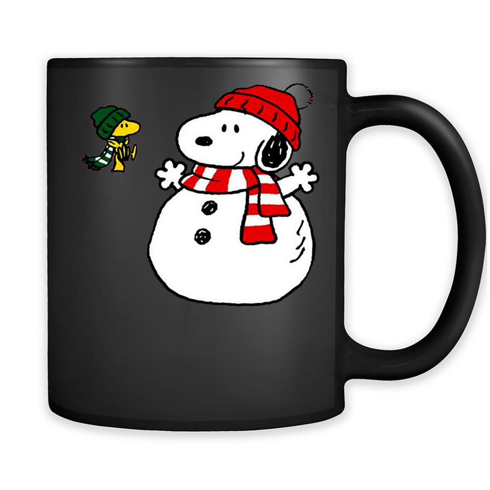 Snoopy Snowman Christmas