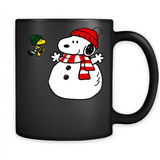 Snoopy Snowman Christmas