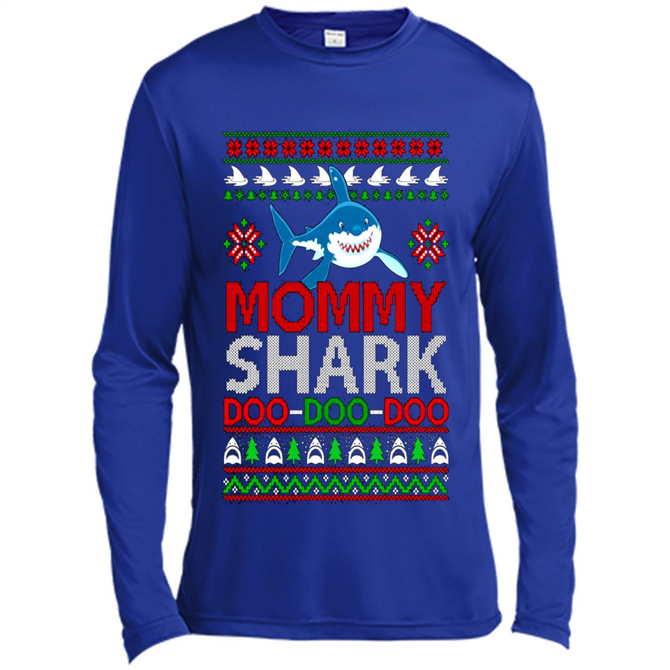 Mommy shark Doo Doo Doo Christmas sweatshirt PINGPONG
