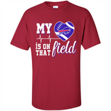 Buffalo Bills Football My Heart is on that Field - Shirt