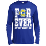 Green Bay Packers Forever For ever not just when we win - Canvas Long Sleeve T-Shirt