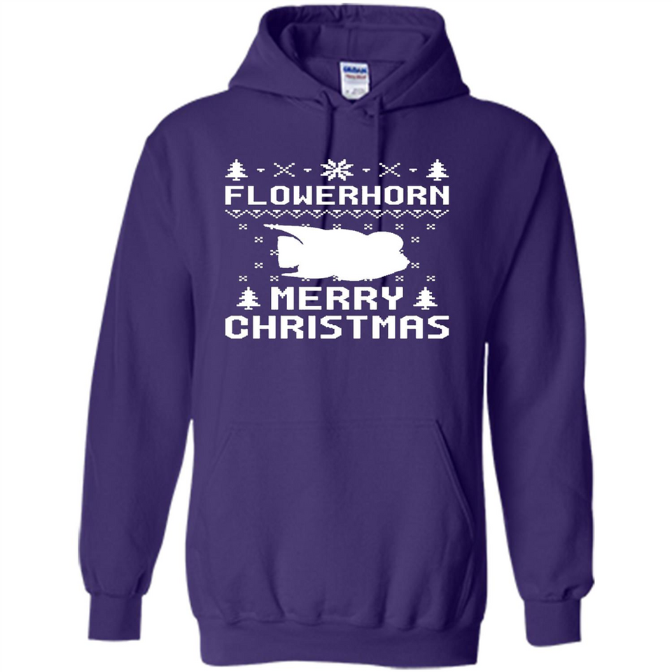 Flowerhorn Christmas T-shirt, Ugly Christmas Sweater - Hoodie