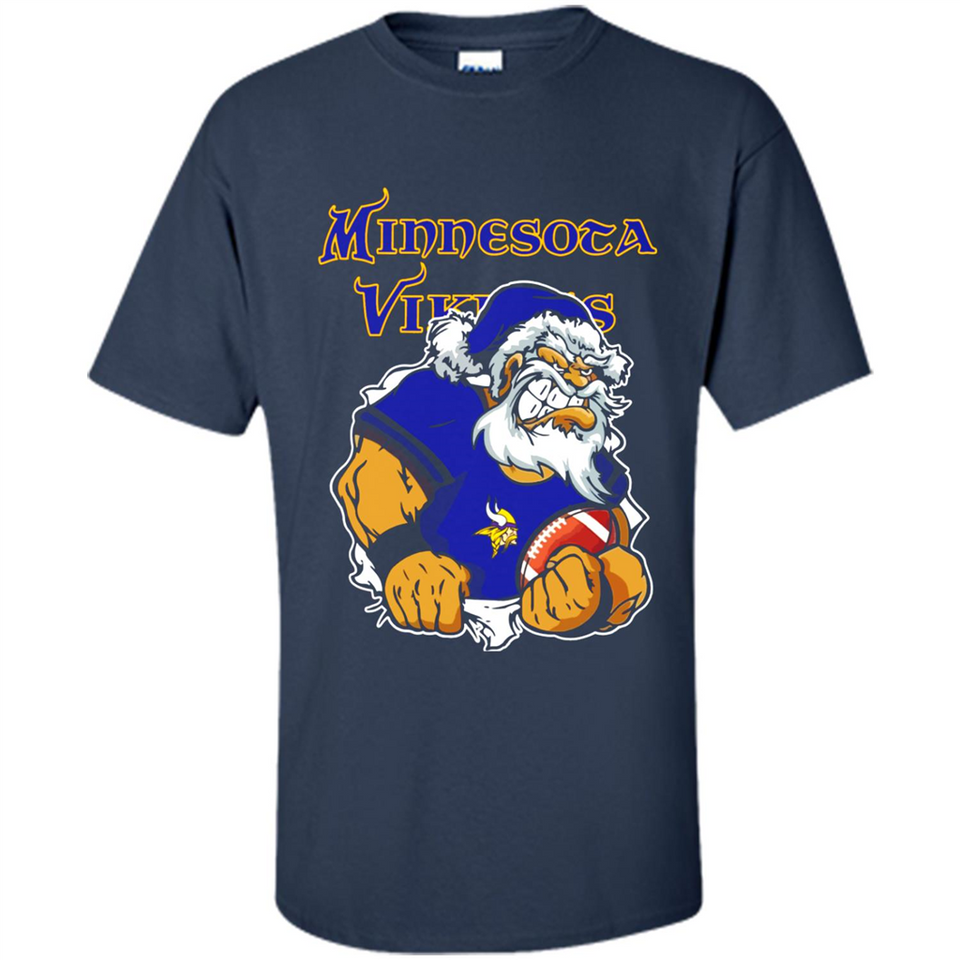 Grumpy Santa Claus Minnesota Vikings Football Team PINGPONG