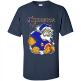 Grumpy Santa Claus Minnesota Vikings Football Team PINGPONG